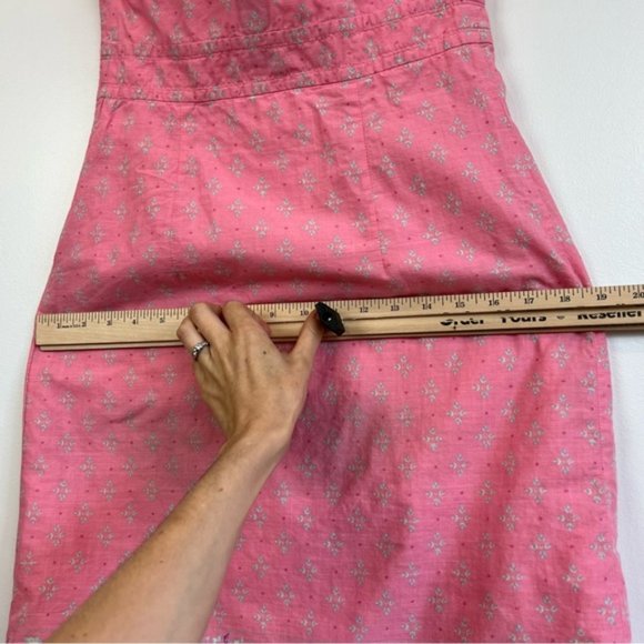 Vintage Y2K Hot Pink Haltertop Handkerchief Mini Dress from Gap - Picture 9 of 16